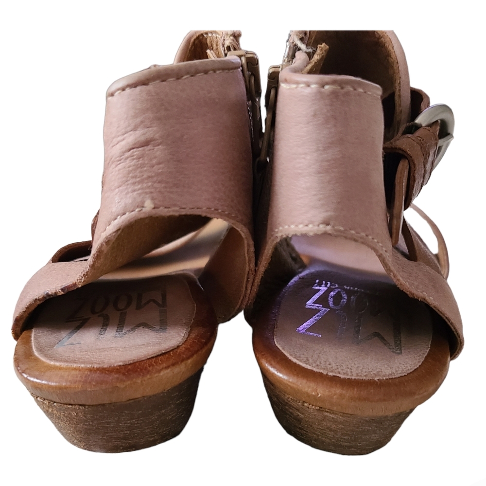 MIZ MOOZ | NEW YORK CITY | CHEERFUL LEATHER SANDAL | SIZE (37) 6.5 - 7 - Picture 8 of 12